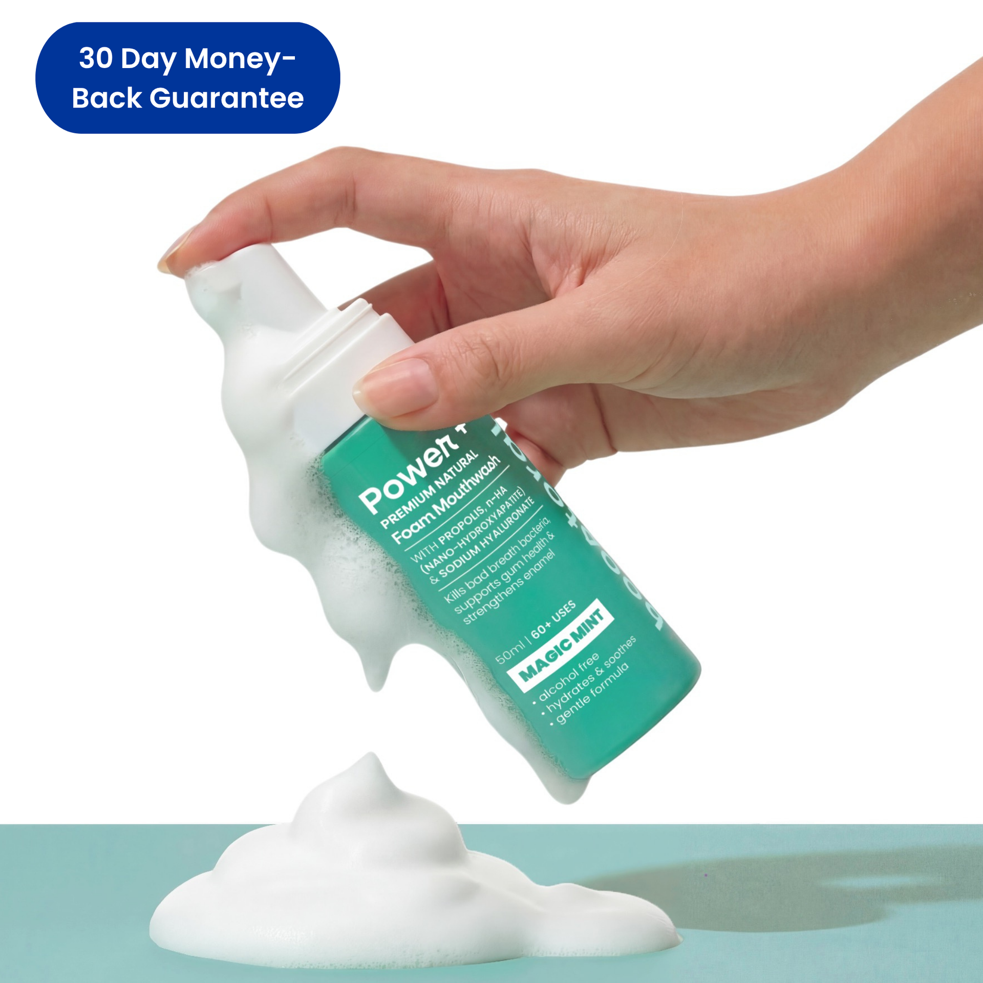 Power+ Foam Mouthwash Twin Pack