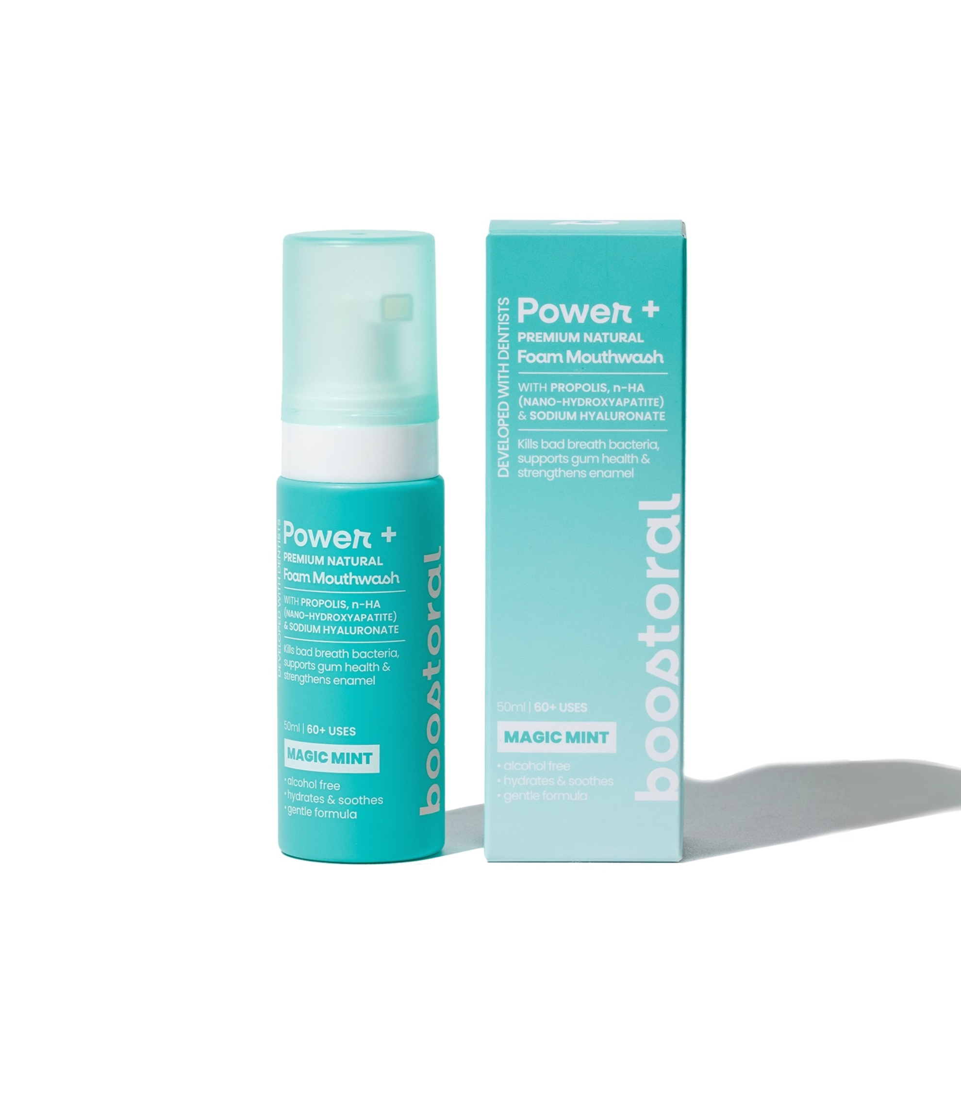 Power+ Gum Care & Breath Defense Foam Mouthwash